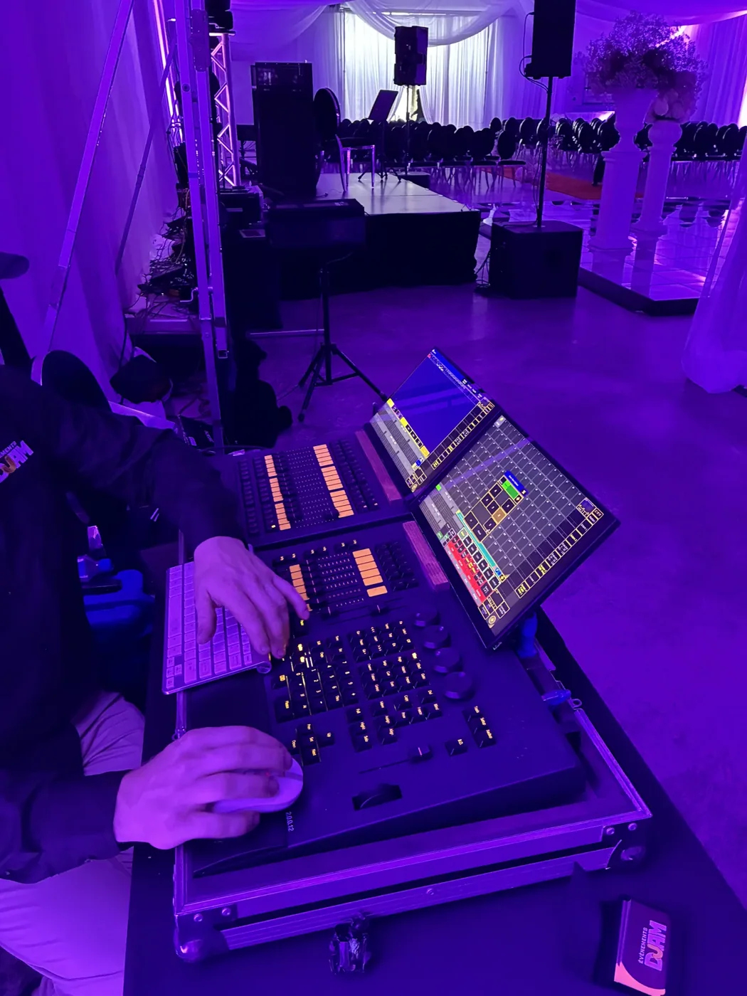 L'équipe technique DJAM — Technique & audiovisuel, Événements DJAM